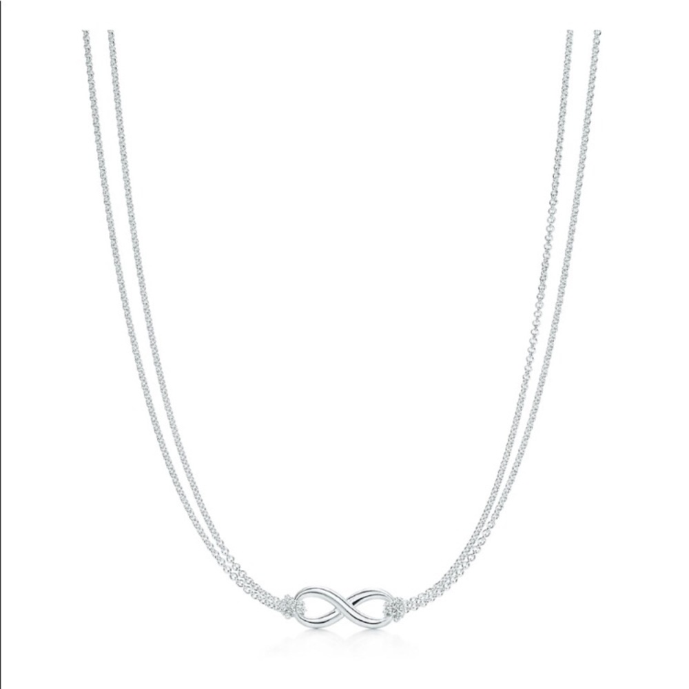 Tiffany & Co 16" Infiniti Necklace